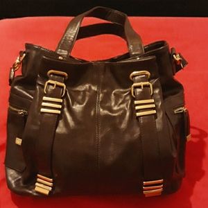 Large Charming Charlie brown purse